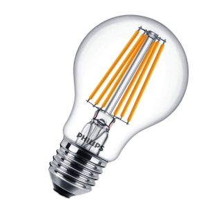 LED žárovka stmívatelná A60 E27 filament 8,5W neutrální bílá NW; 230V; Classic
