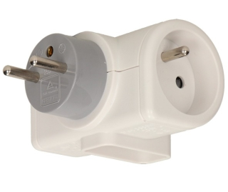 ROZBOČKA zásuvková otočná OR 2P+PE 230V/16A