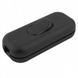 SPÍNAČ šňůrový VP 230V/2A CR, průchozí