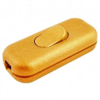 SPÍNAČ šňůrový VP 230V/2A ZL, průchozí